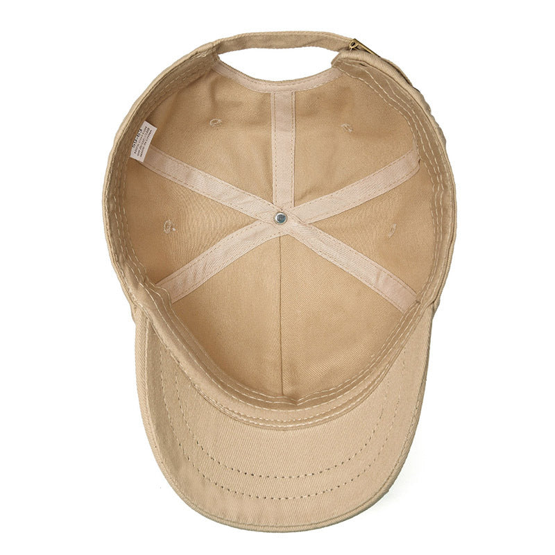Wholesale Cotton Big Head Circumference Enlarged and Deepened Men's High Top Baseball Cap