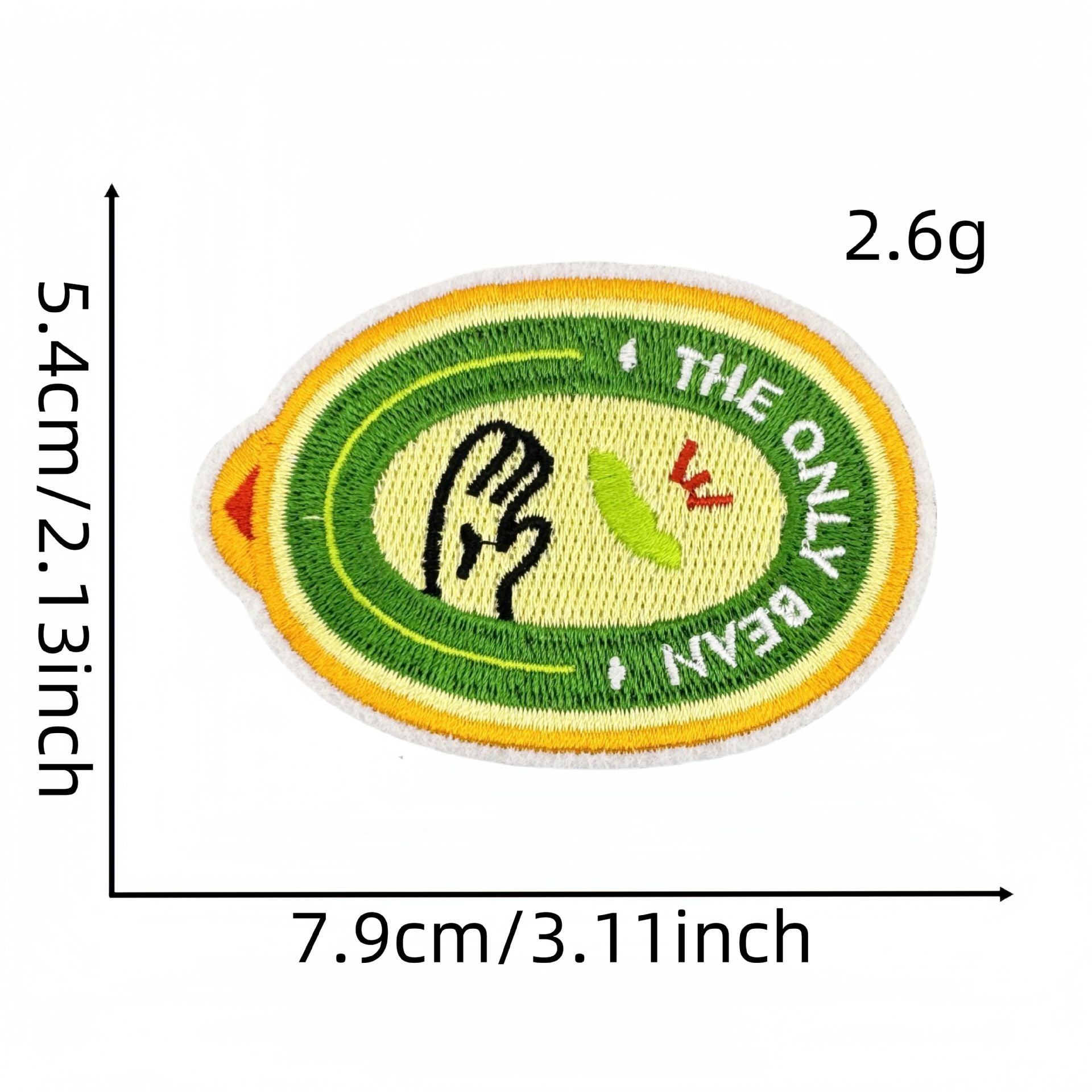 Wholesale green plant cloth patch decorative decal