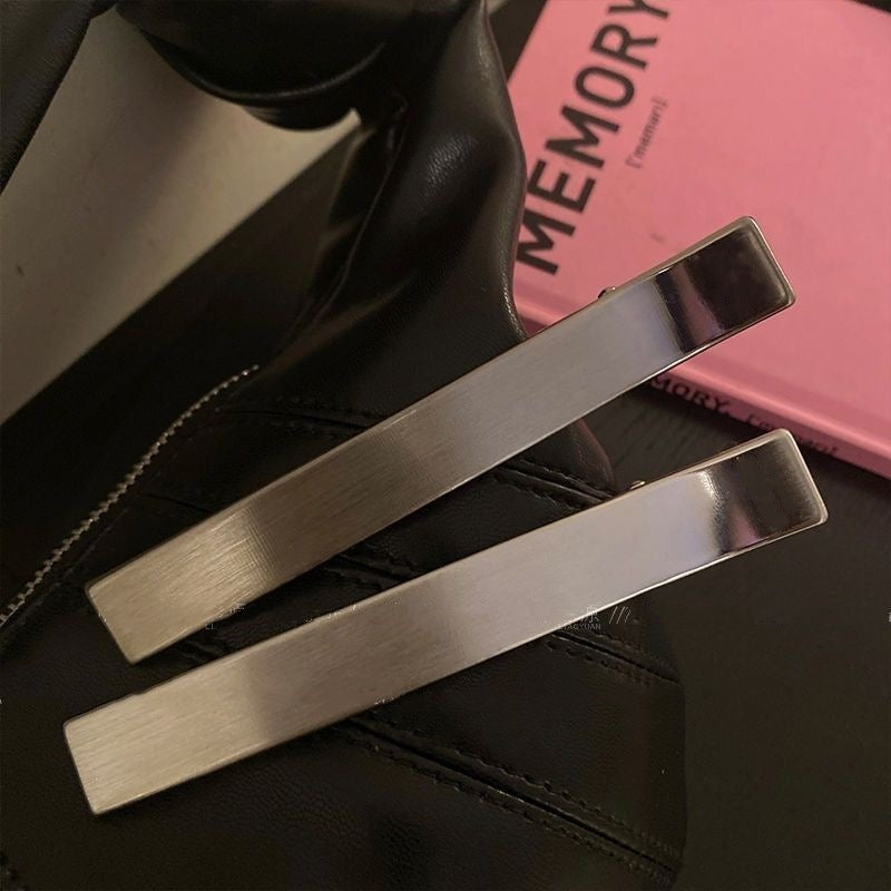 Wholesale Simple Women's High-end Sense Summer Hair Duckbill Clip Headwear Large One-word Grab Clip