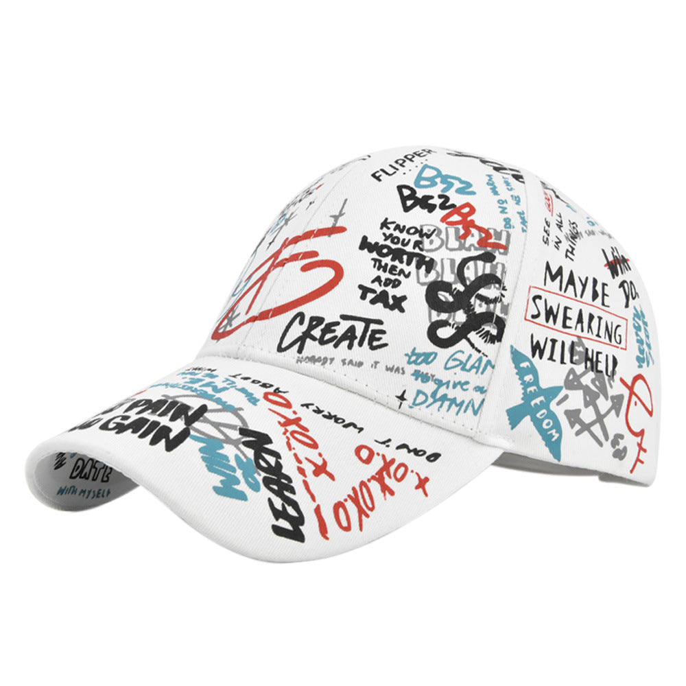 Wholesale Printed 3D Personalized Graffiti Baseball Cap