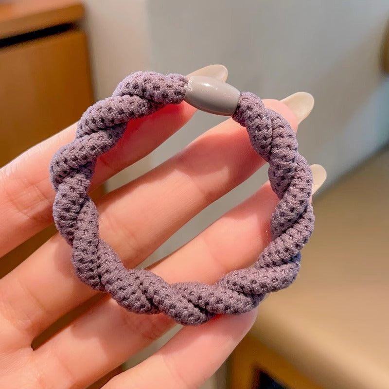 Wholesale High Elastic Hair Band Braid Rubber Band