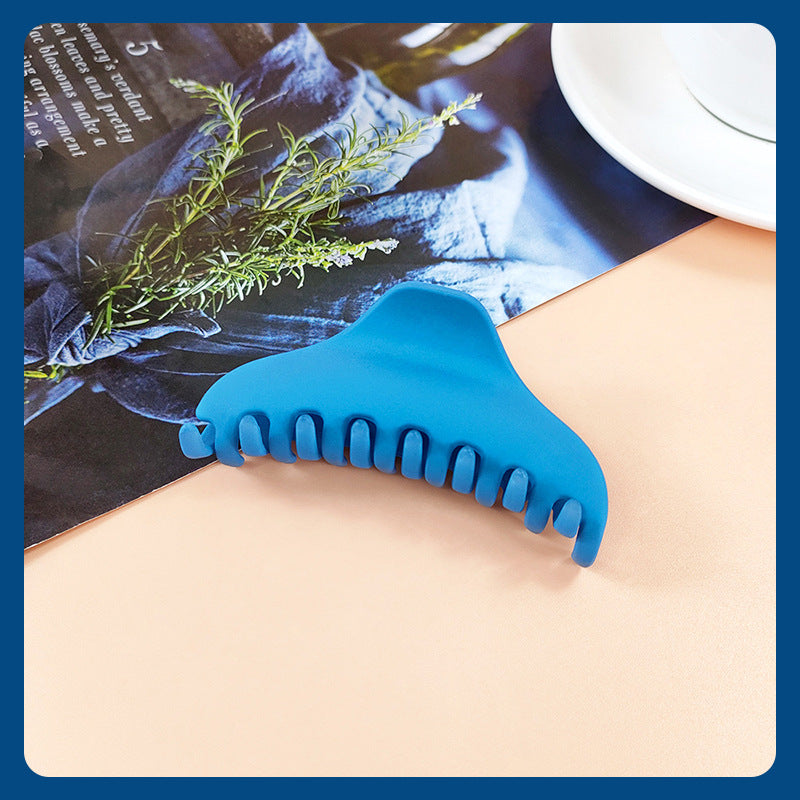 Wholesale Blue Plastic Hair Clips