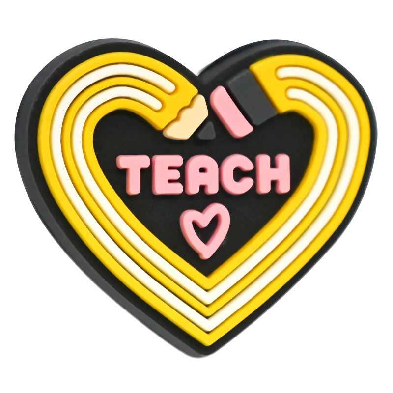 Wholesale Random 100pcs/pack  Back-to-School Series Student Stationery  Focal Beads