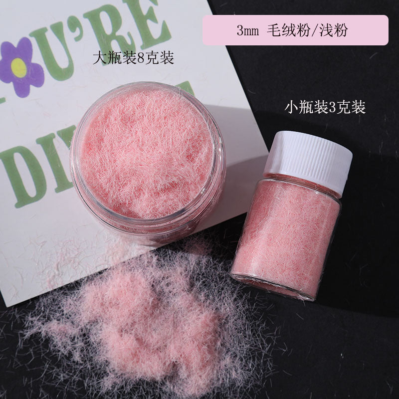 Wholesale Silicone Pinch 3mm Plush Homemade Cat Claw Pinch Le DIY Handmade Material Color Plush Powder Wrapping Powder Filling Material