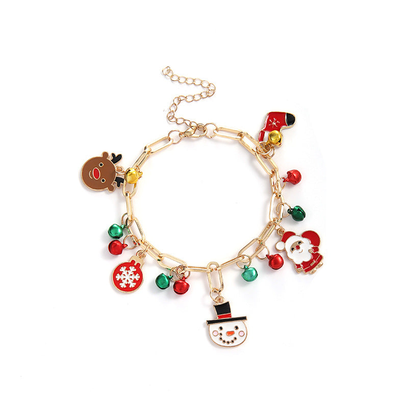 Wholesale Christmas bell  bracelets