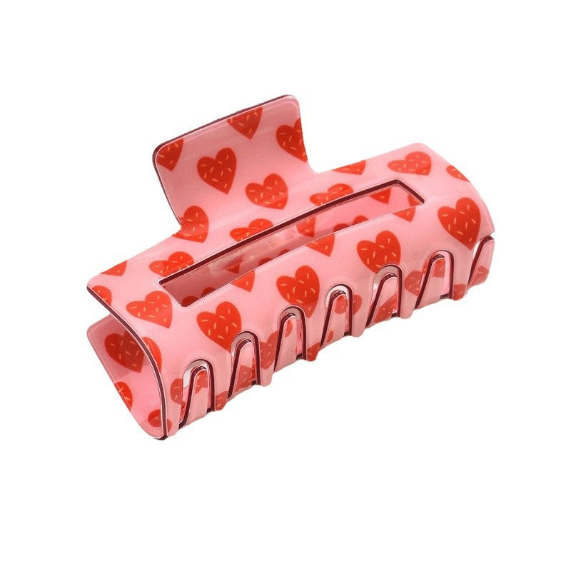 Wholesale Valentine's Day Love Back Head Sweet Elegant Grab Clip