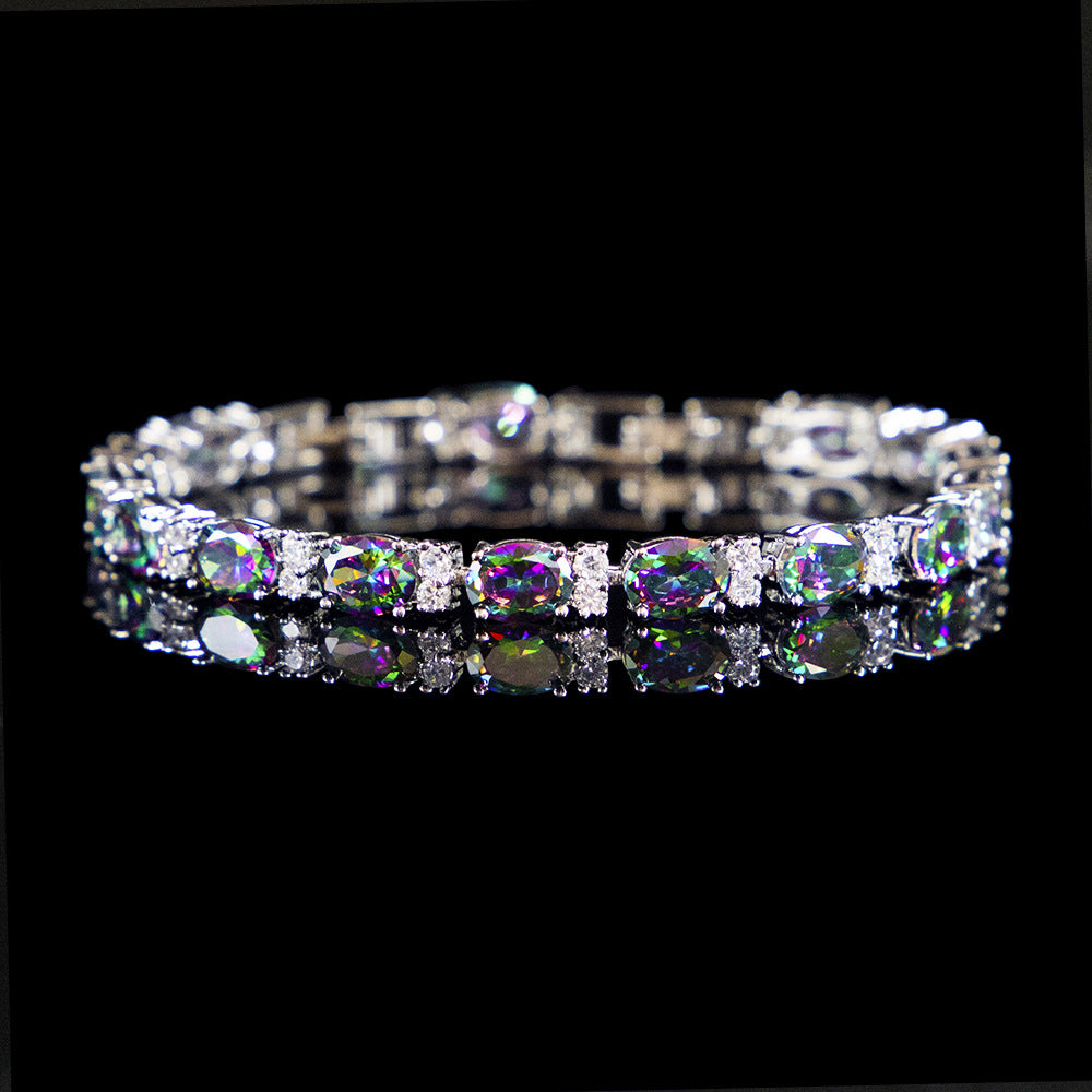 Wholesale Colored Crystal Zircon Bracelets