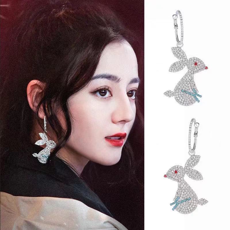 Wholesale Wholesale rabbit clip earrings