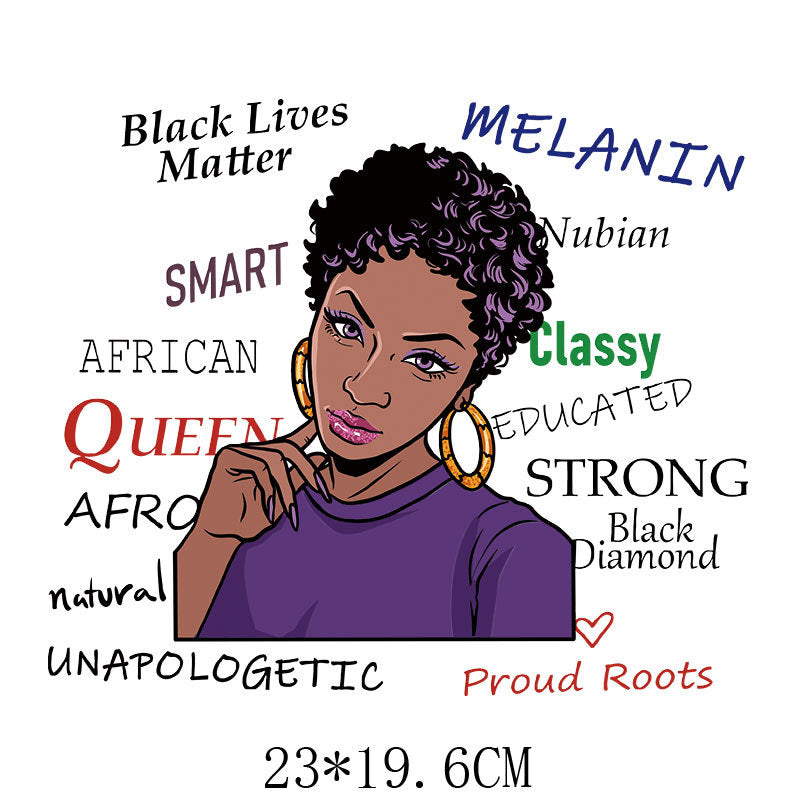 Wholesale  Girls Letter Heat Transfer Stickers UV DTF Ready to Press Transfers Wraps