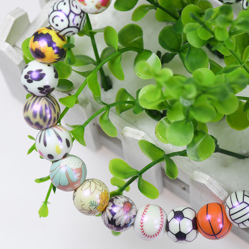 Wholesale 100PCS Mist Color Chameleon Silicone Beads