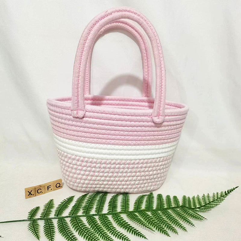 Wholesale Wedding Souvenir Portable Cotton Woven Bag