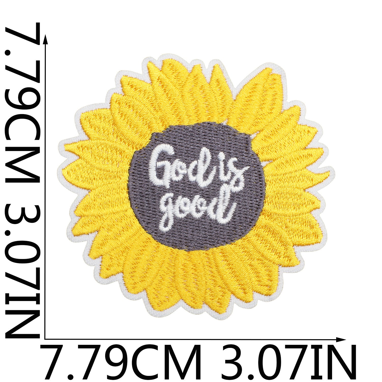 Wholesale Faith-themed embroidered cloth patch Jesus patch