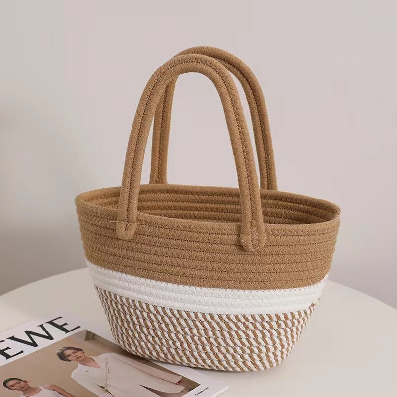 Wholesale Wedding Souvenir Portable Cotton Woven Bag