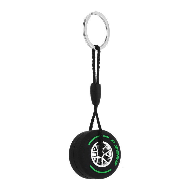 Wholesale Tire Soft Rubber Keychains