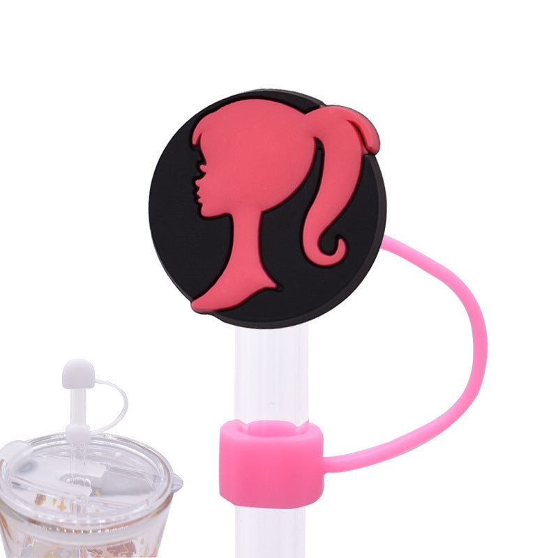 Wholesale Random 100pcs 10MM Pink Dust Plug Straw Hat Creative DIY Straw Accessories