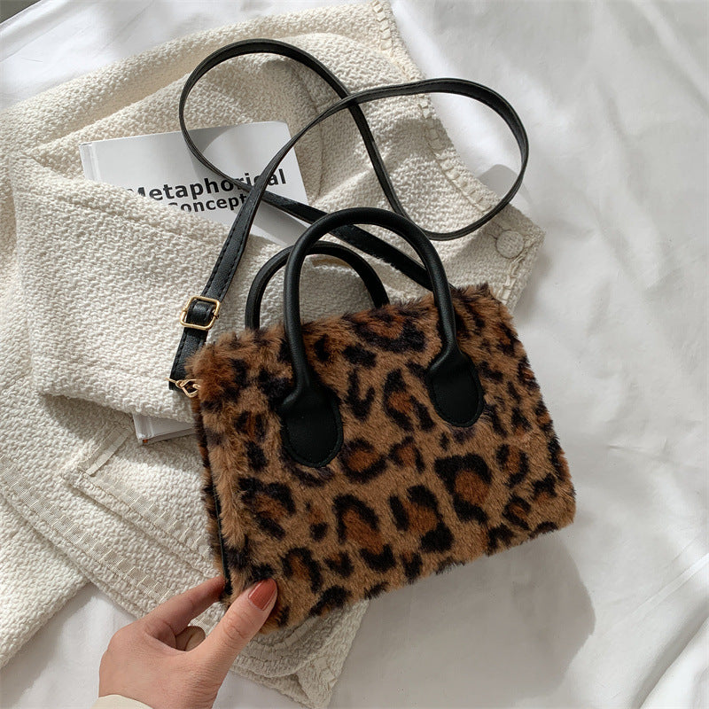 Wholesale Cow Print Leopard Print Hand Shoulder Bag Crossbody Bag