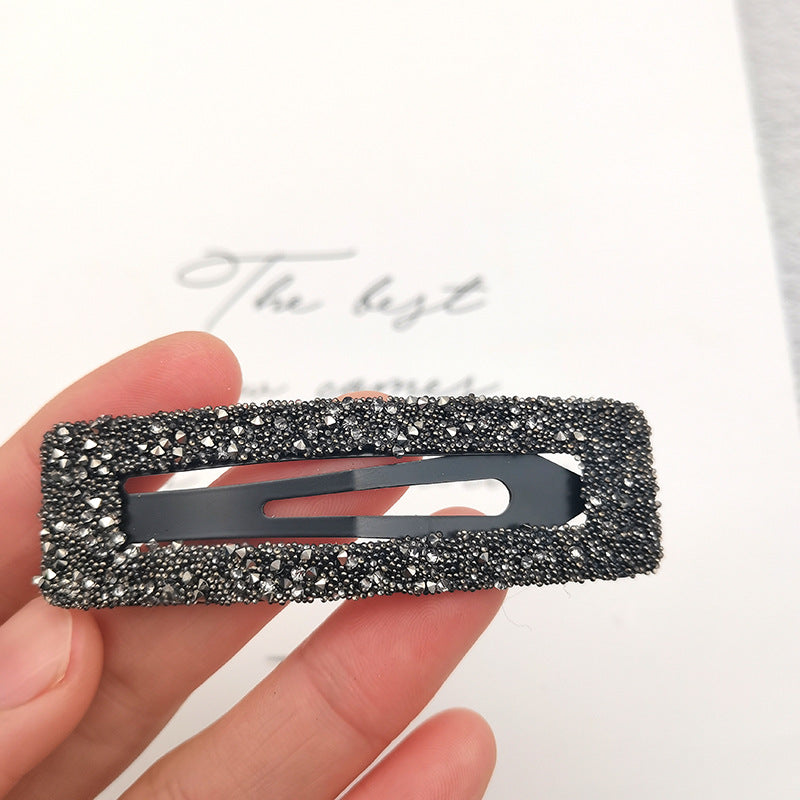 Wholesale Simple Rhinestone Hair Clips