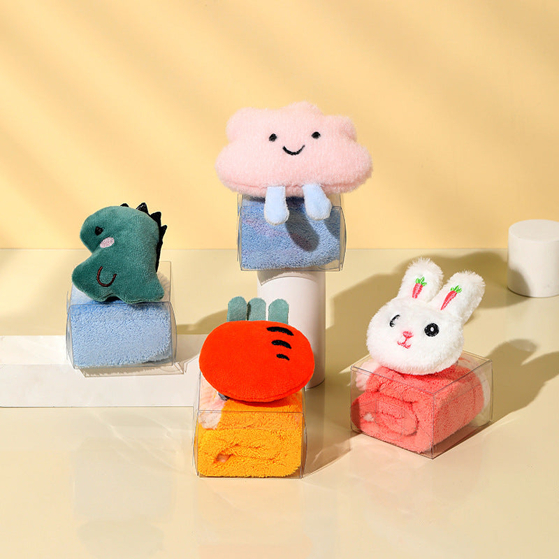 Wholesale Prizes Kindergarten Creative Gifts Cartoon Hand Towels