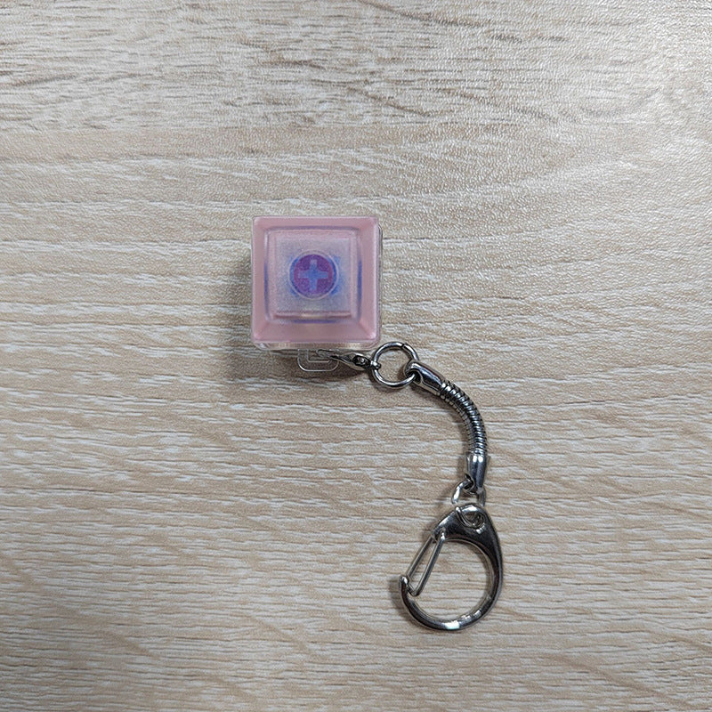 Wholesale Acrylic Decompression Mechanical Keyboard Axis Tester Fidget Keychains