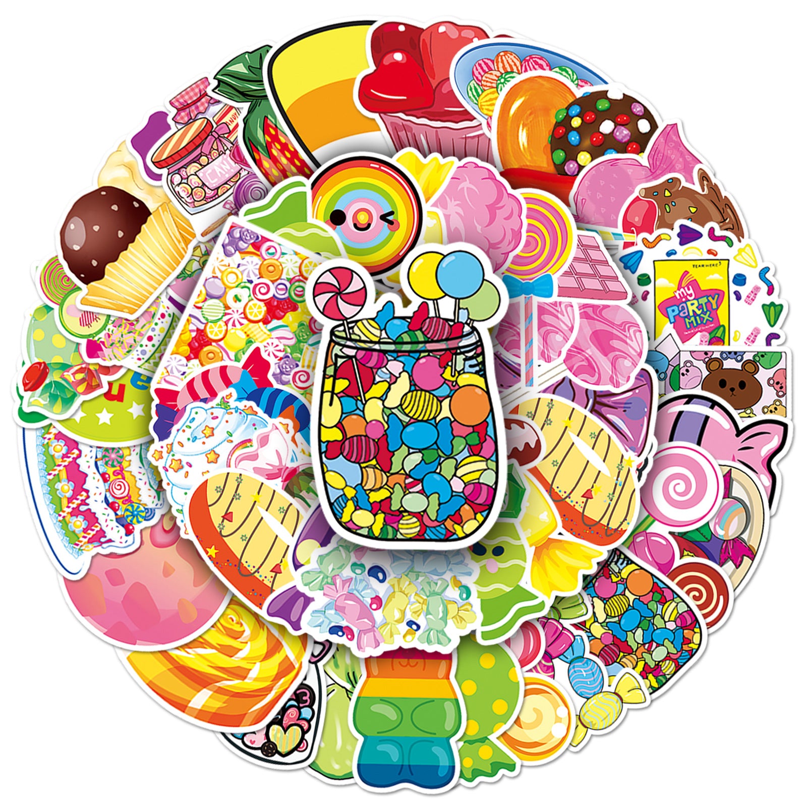 Wholesale cute cartoon Sticker Waterproof Vinyl Stickers OLY Exclusive