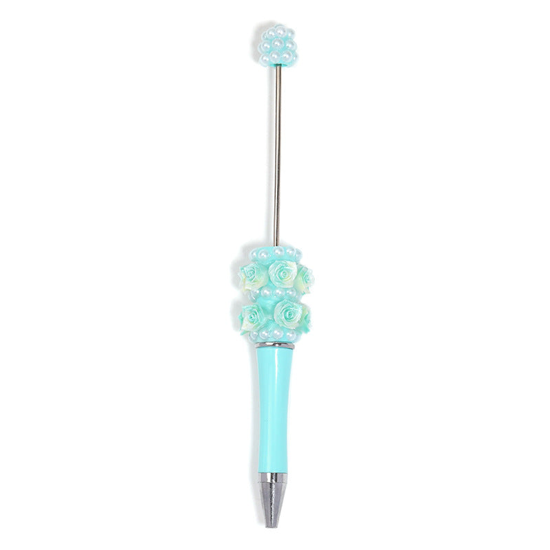 Wholesale 5pc/pack Pearl beadable pen candy color