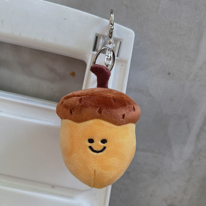 Wholesale Cartoon Nut Plush Keychain