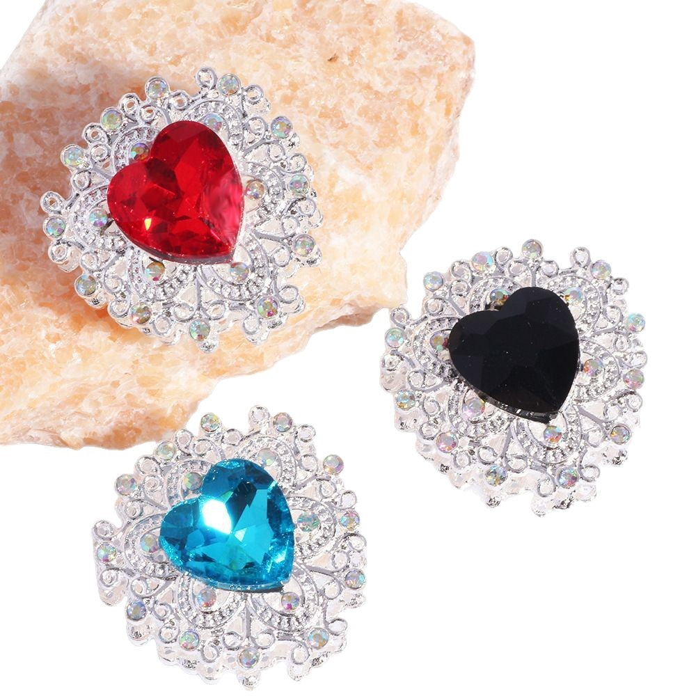 Wholesale 3pcs/pack Retro alloy heavy-duty beads straight hole DIY beading