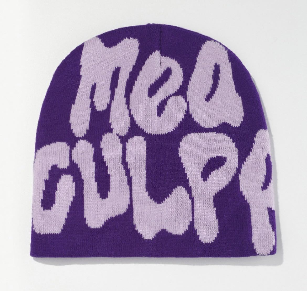 Wholesale Autumn and Winter Alphabet Jacquard Acrylic Beanie