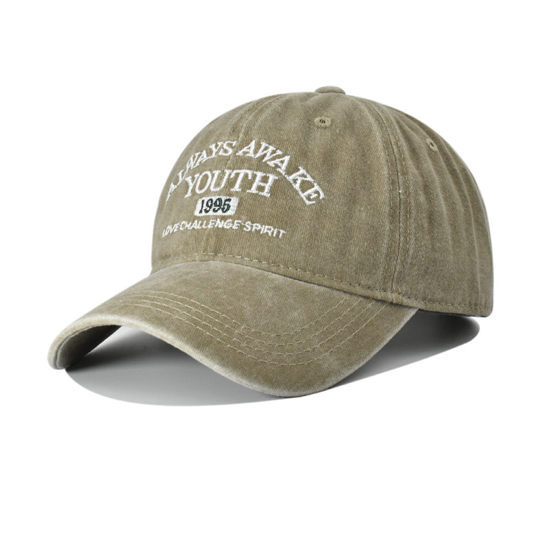 Wholesale Street Soft brimmed Letter Embroidered Sunscreen Baseball Hat