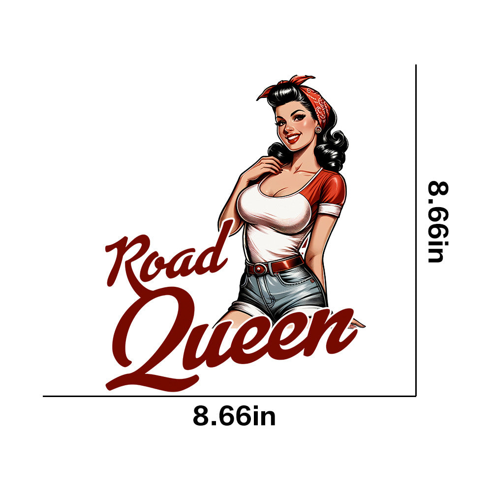 Wholesale 10pcs Retro poster girl UV DTF Ready to Press Transfers Wraps