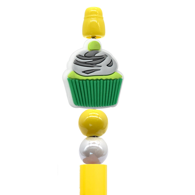 Wholesale Random 100pcs Product Donut Series Creative  Focal Beads