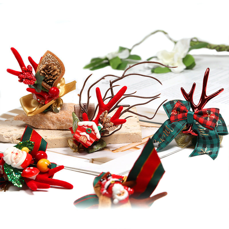 Wholesale 10pcs Christmas colorful Fancy Beads