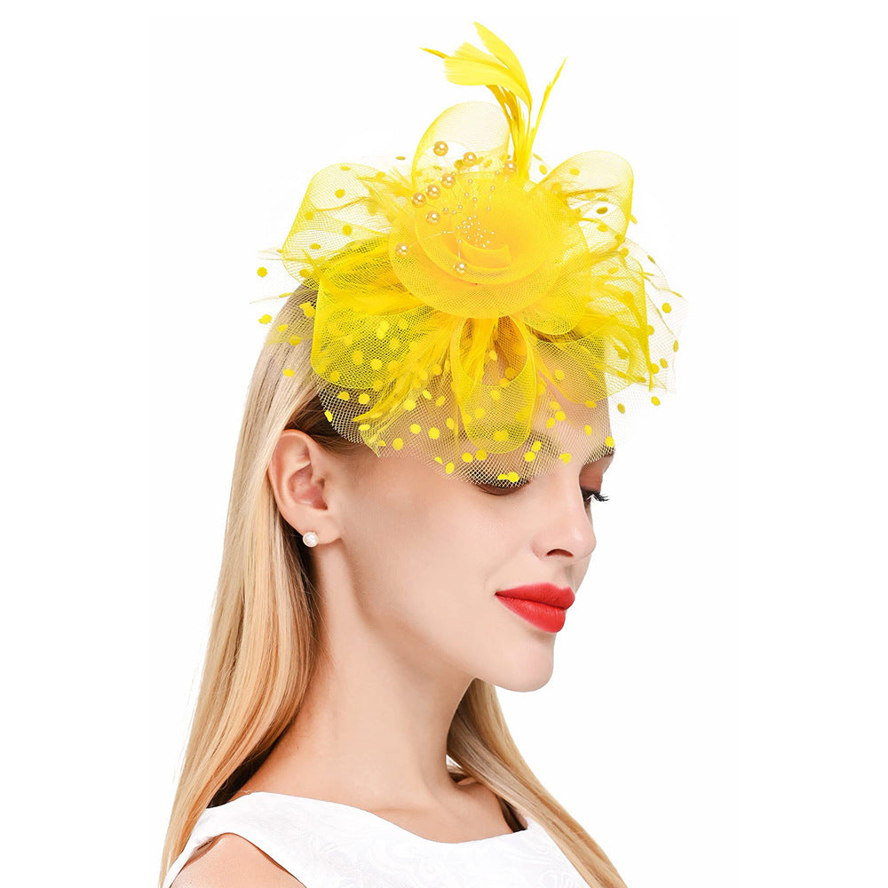 Wholesale Mesh Feather Headband