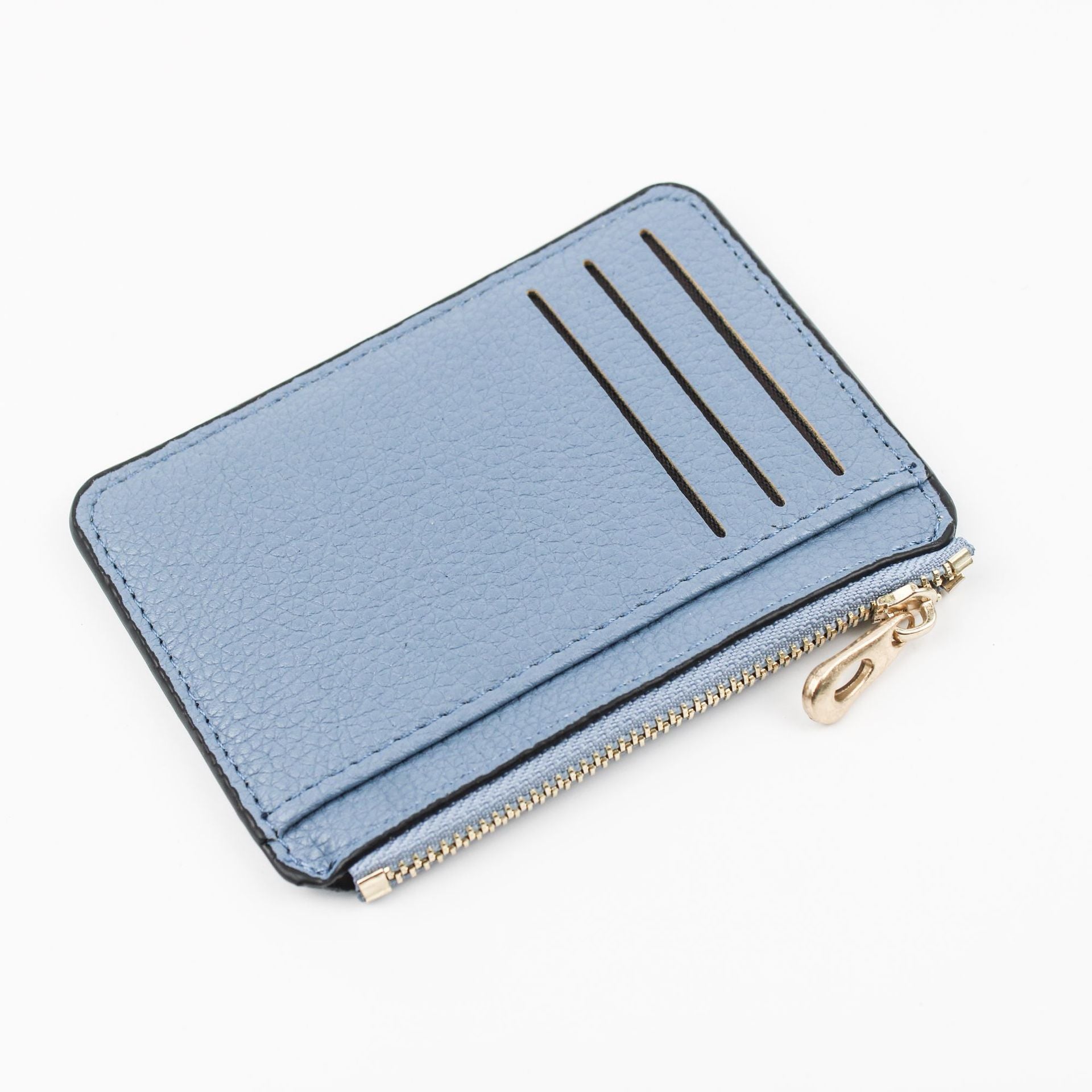 Wholesale Creative Zipper Large Capacity Ultra Thin Multi Card Pocket Wallet