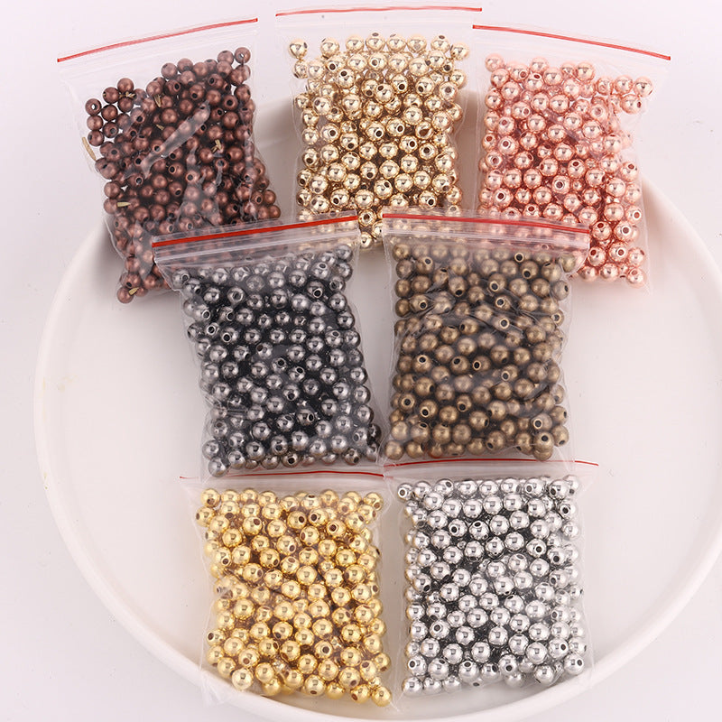 Wholesale of Large Hole Plastic Beads for Jewelry Accessories