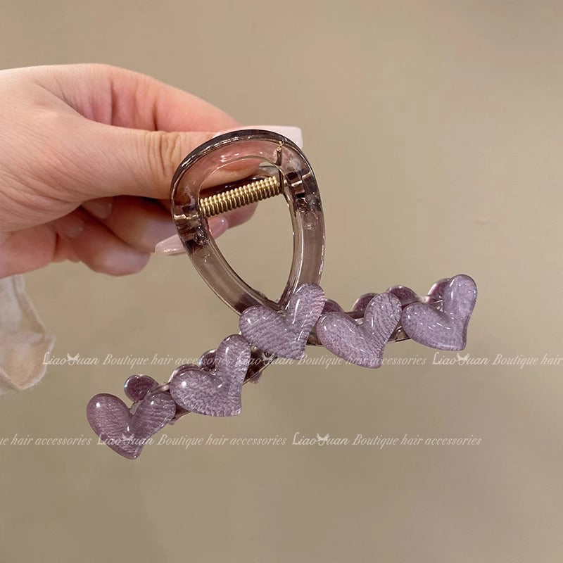 Wholesale Heart Simple Grab Clip