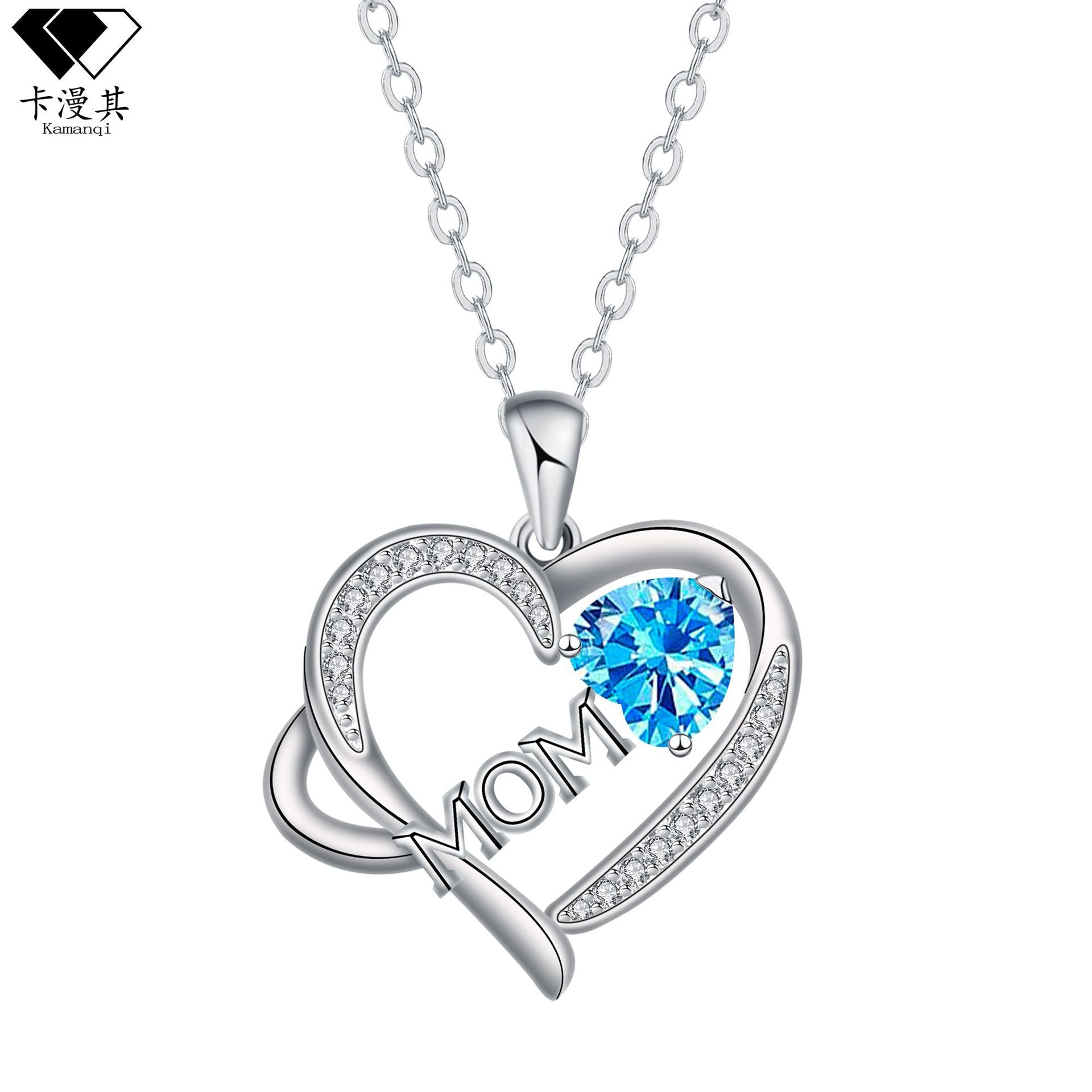 Wholesale Valentine' s Day Heart-Wrapped Necklace