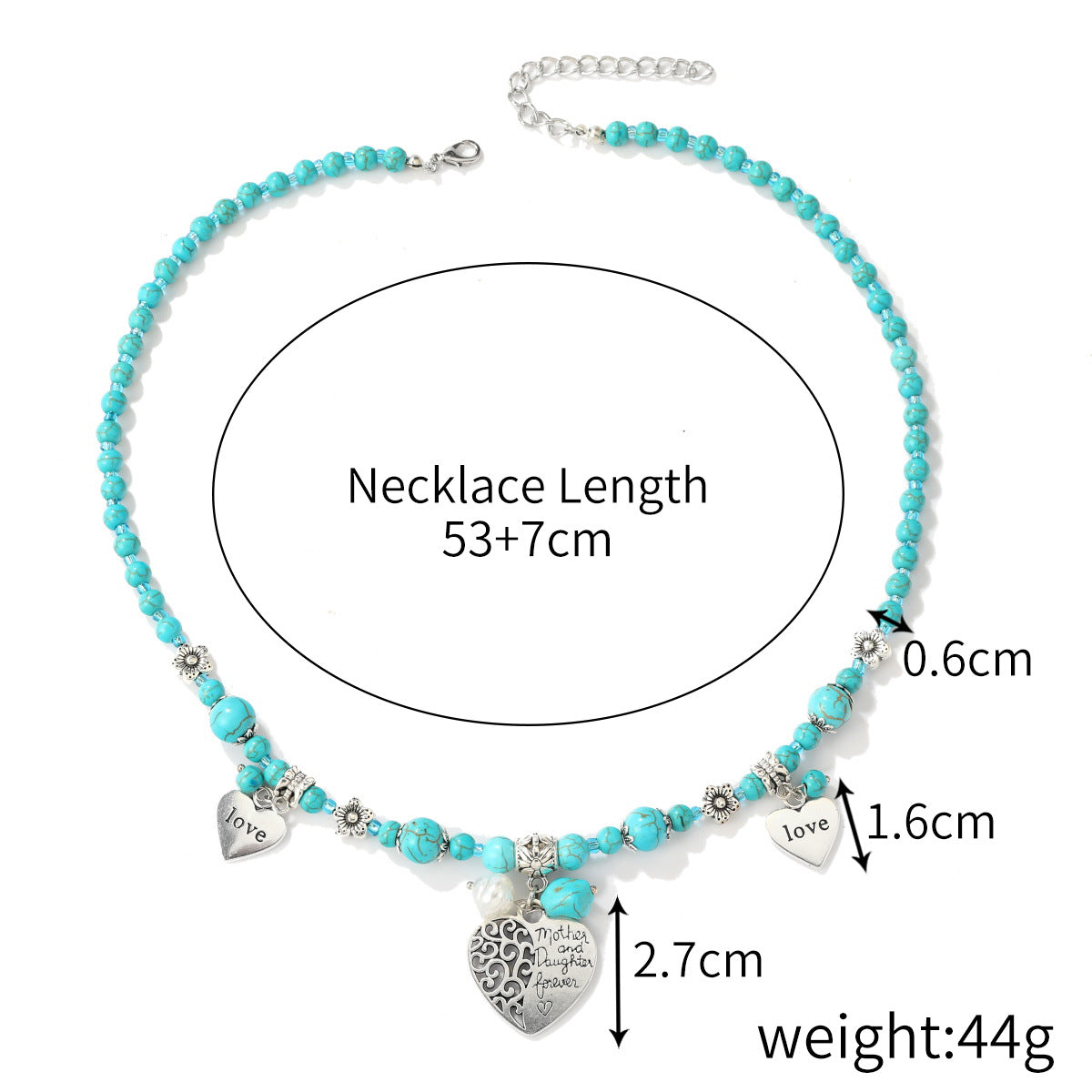 Wholesale Vintage Turquoise Pendant Set