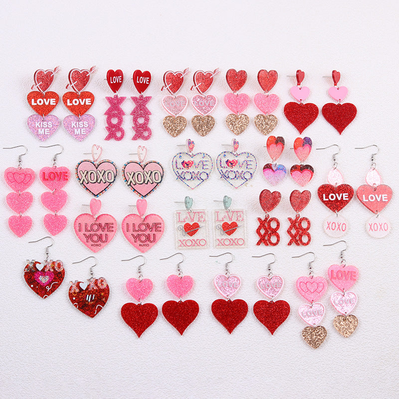 Wholesale Valentine' s Day Series Earrings