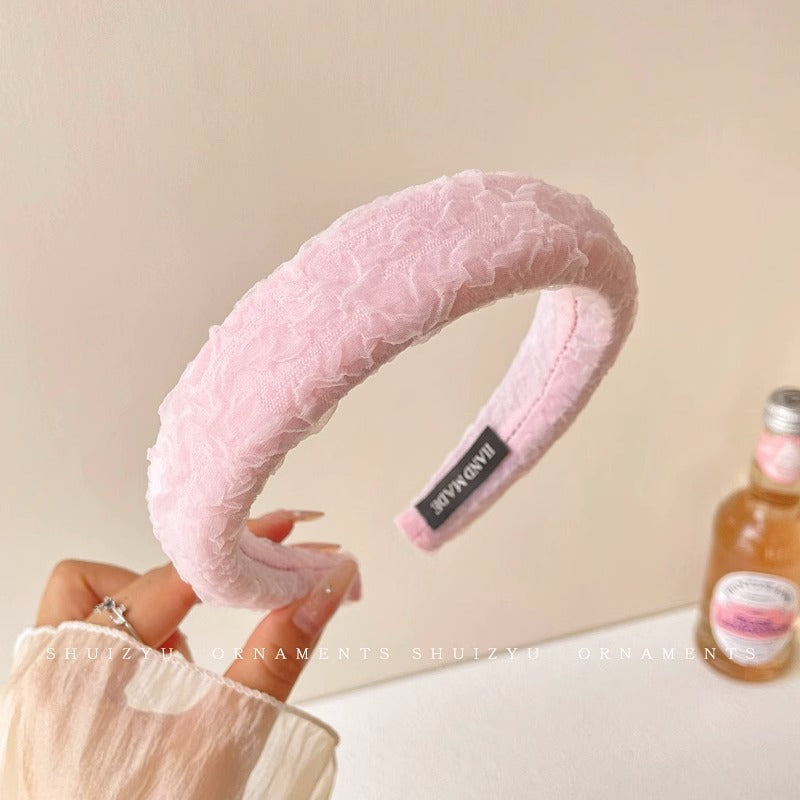 Wholesale 2023 Pink Fabric Headband