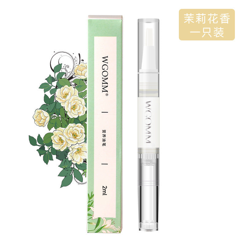 Wholesale Nail art nail edge nutrition oil pen nail edge oil pen anti-barb exfoliation nail oil transparent nail nutrition pen