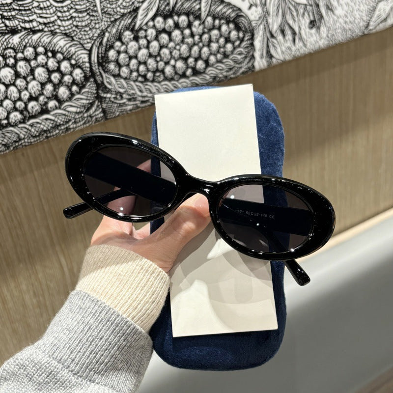 Wholesale Oval frame sun glasses