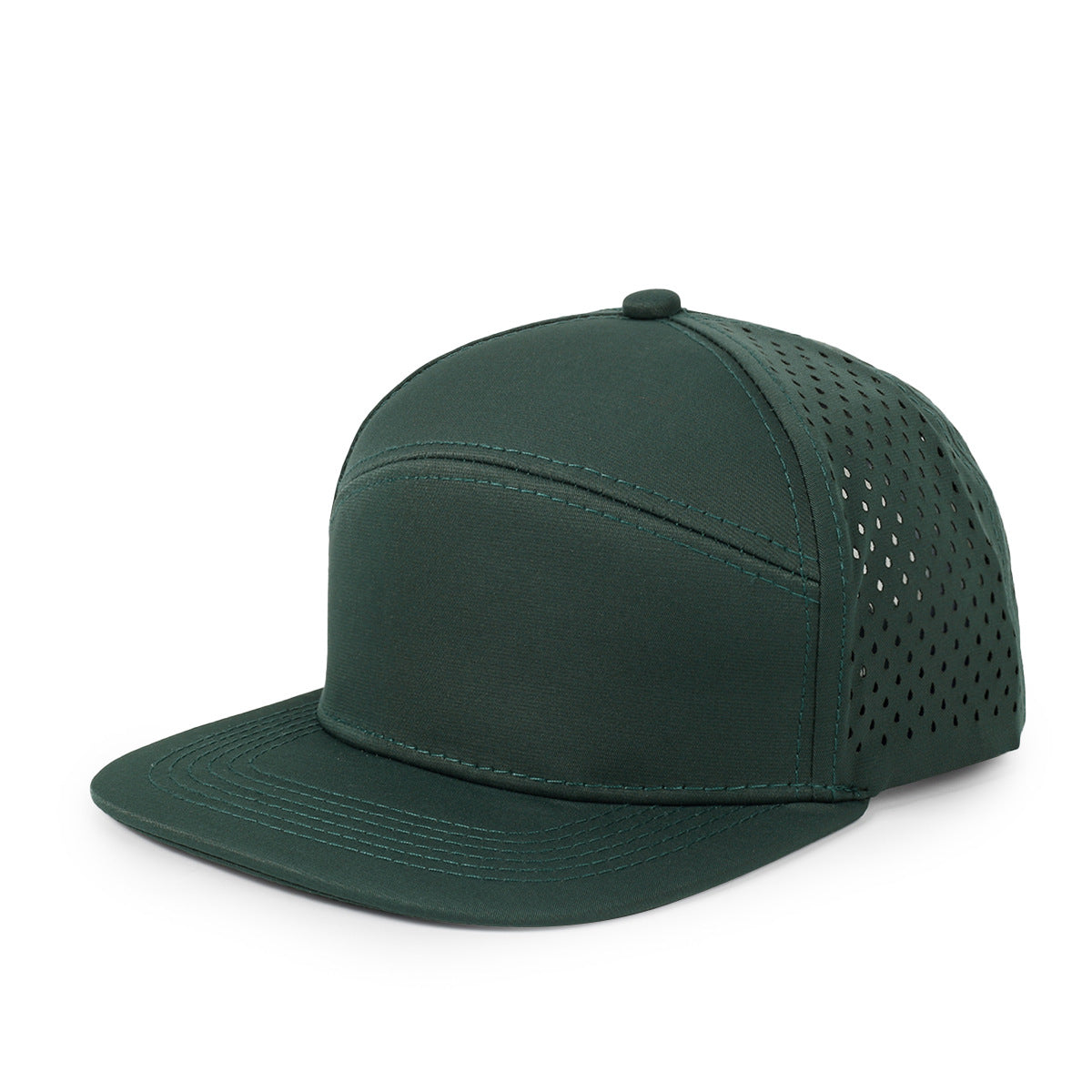 Wholesale Flat brimmed men' s outdoor casual solid color baseball cap