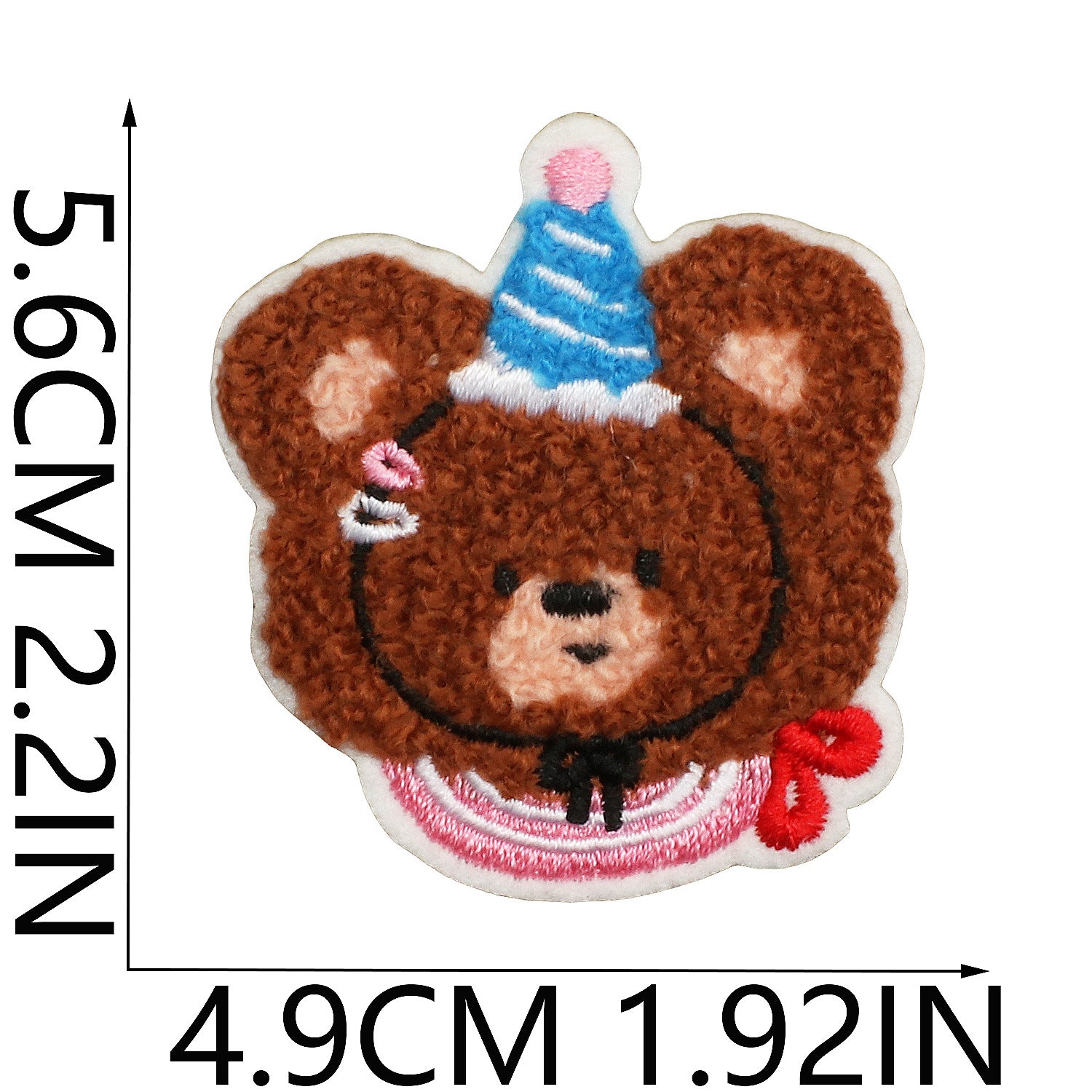 Wholesale Bow Bear Embroidered Cloth DIY Patches