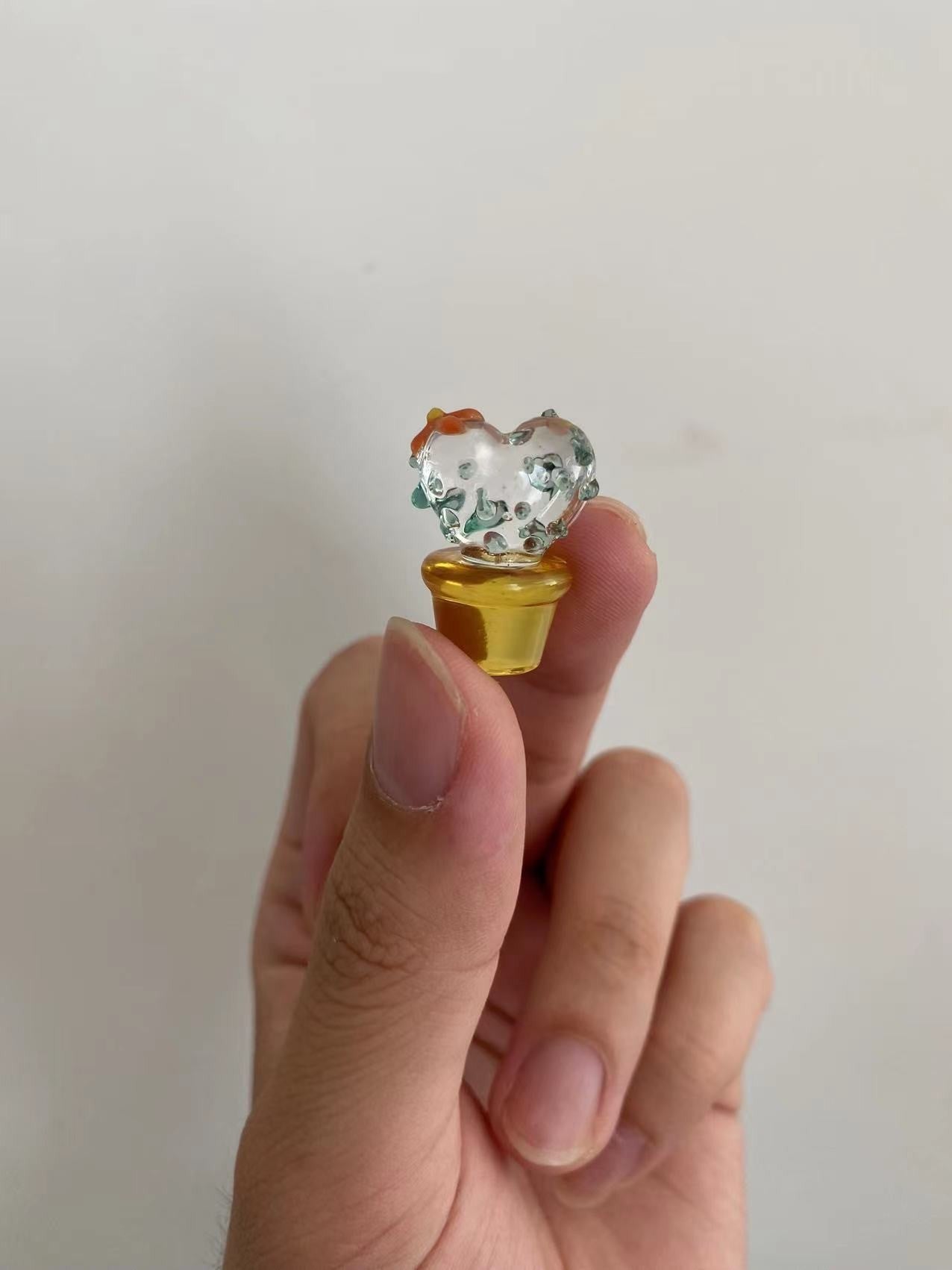 Wholesale Cactus Succulent Simulation Plant, Glass  Ornaments