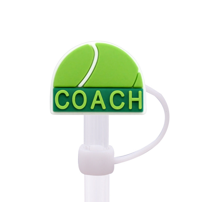 Wholesale Random 100pcs 10MM Tennis Sports Dust Plug Straw Accessories