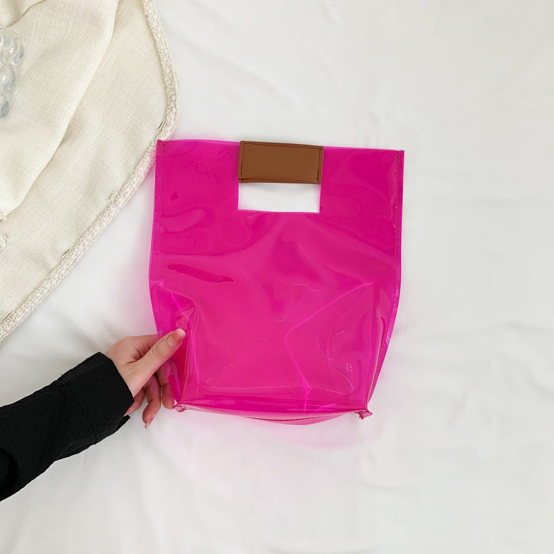 Wholesale PU Jelly Transparent Packet