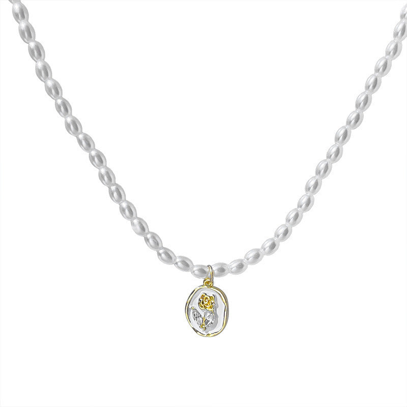 Collares de acero de titanio de corazón al por mayor de corazón