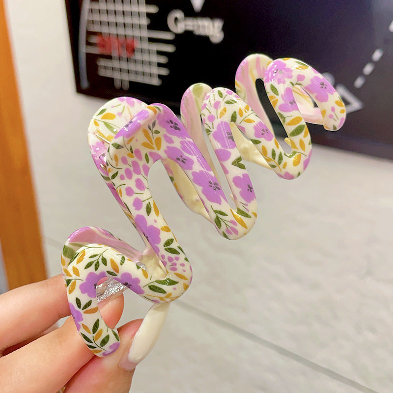 Wholesale Minimalist Plastic Shark Clips