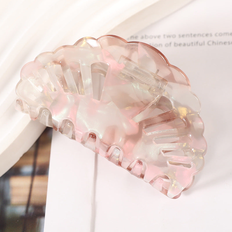 Wholesale Hollowed Out Acrylic Hair Clips